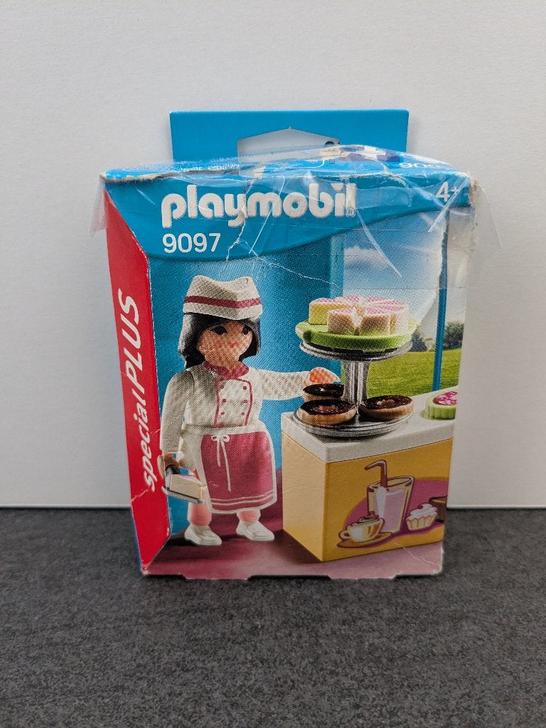 Playmobil 9097 Taartwinkel, Kinderen en Baby's, Speelgoed | Playmobil, Gebruikt, Complete set, Ophalen of Verzenden, Figuren