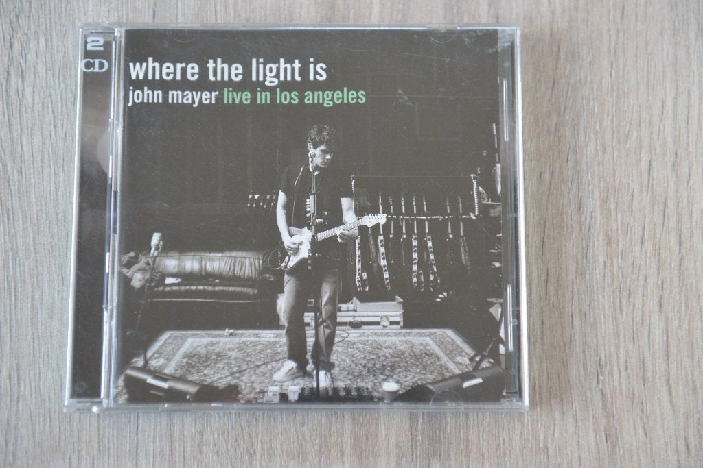 JOHN MAYER - WHERE THE LIGHT IS - 2CDBOX LIVE IN LOS ANGELES, Speciale editie, Zo goed als nieuw, Live-album, Verzenden