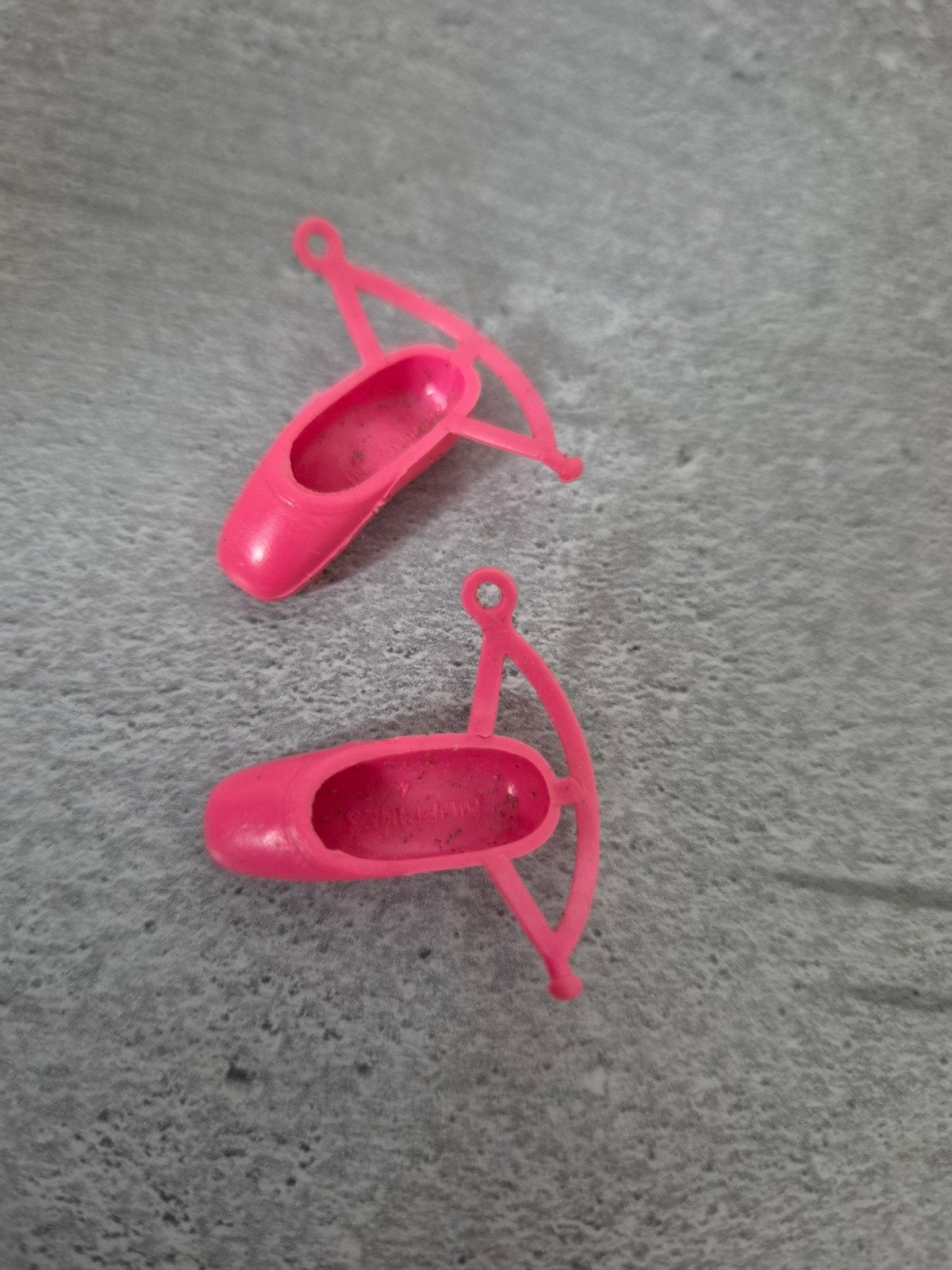 Roze Barbie ballerina schoentjes, Ophalen of Verzenden, Gebruikt, Accessoires