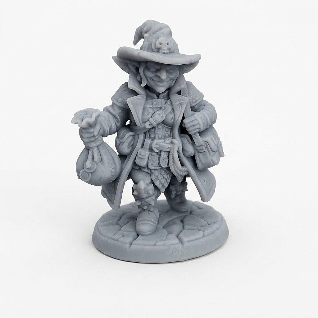 Goblin thief woman Miniature D&D HQ dungeon's and dragons, Ophalen of Verzenden, Overige soorten