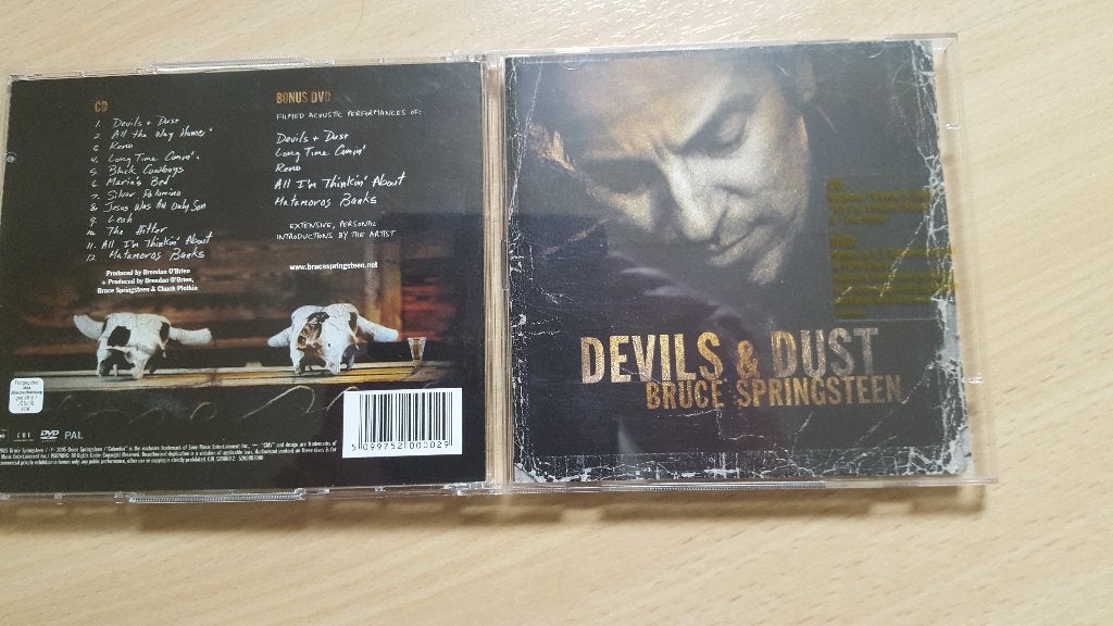 Bruce Springsteen- Devils & Dust CD+DVD, Pop, Overige typen, Ophalen of Verzenden, Zo goed als nieuw