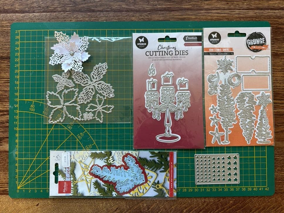 Diverse snijmallen voor kerst en winter - ook los te koop, Gebruikt, Zilver, Overige typen, Overige merken