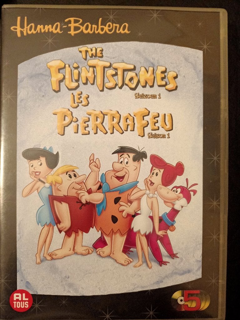 De Flintstones seizoen 1 bestaande uit 5 dvd's Flinstones, Seizoen 1, Alle leeftijden, Nederlands, Ophalen of Verzenden