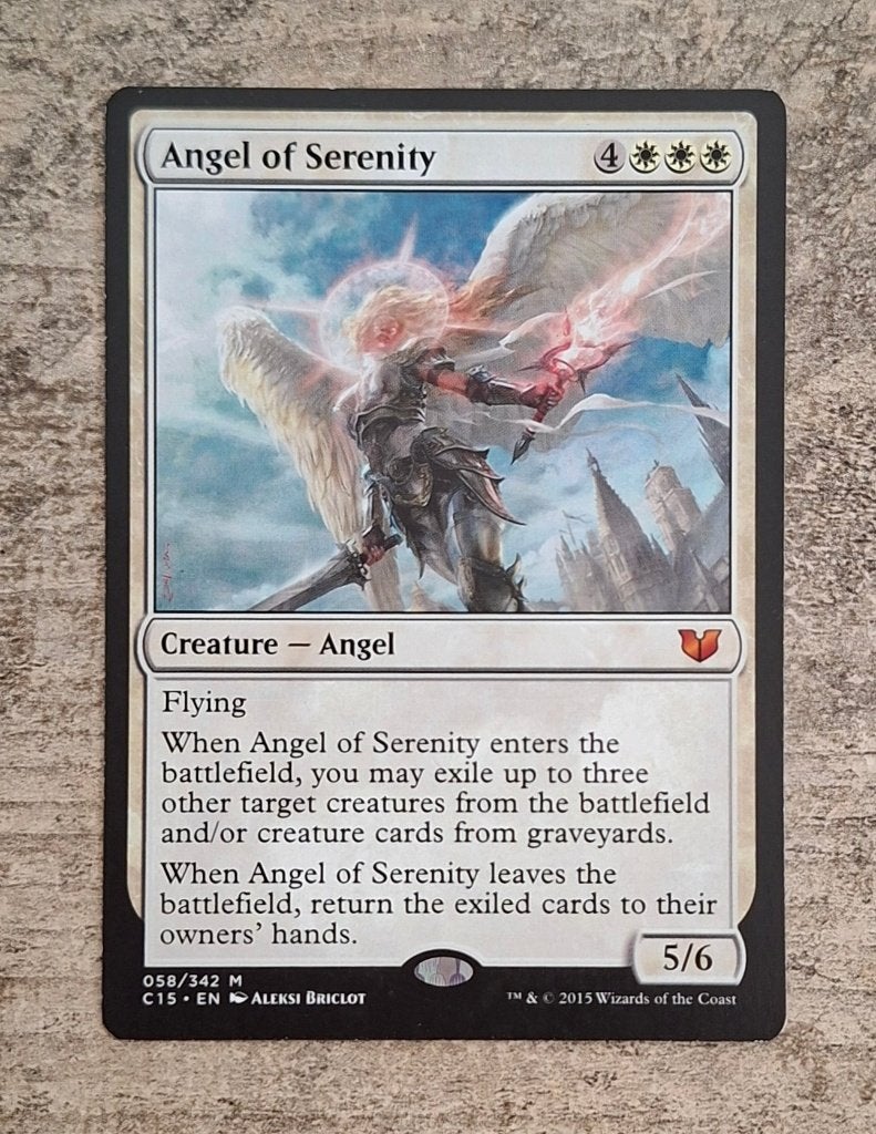 Angel of Serenity - Commander 2015 - Magic the Gathering, Verzenden, Gebruikt, Losse kaart