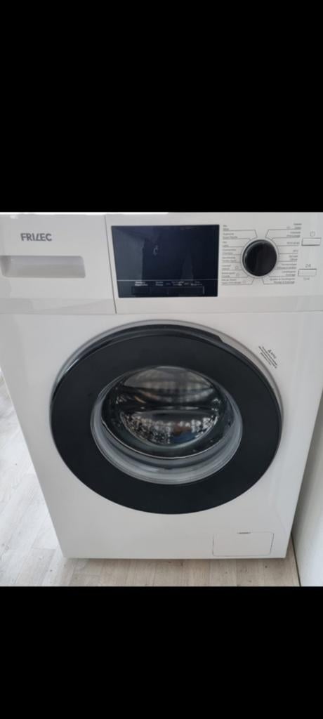 Wasmachine Frilec 1400T, Ophalen, Zo goed als nieuw, 85 tot 90 cm, 1200 tot 1600 toeren