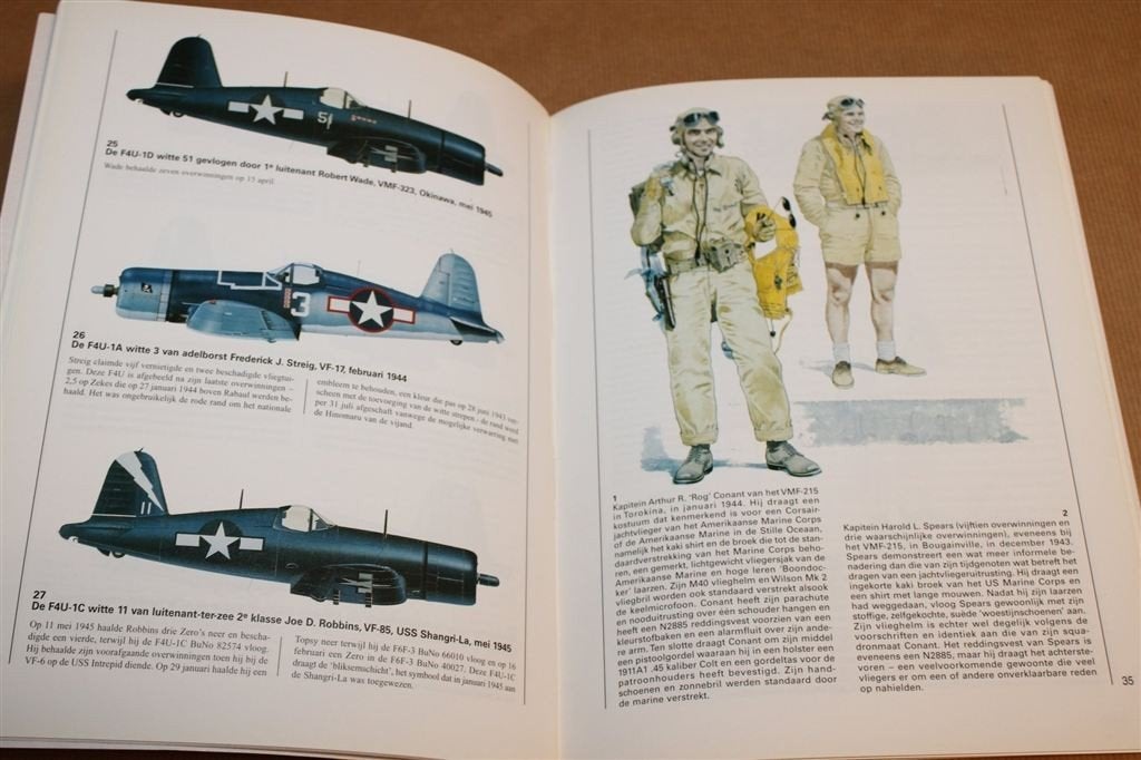 Corsair-Azen — Gevechtsvliegers 2e Wereldoorlog, Gebruikt, Schaalmodel, -, -