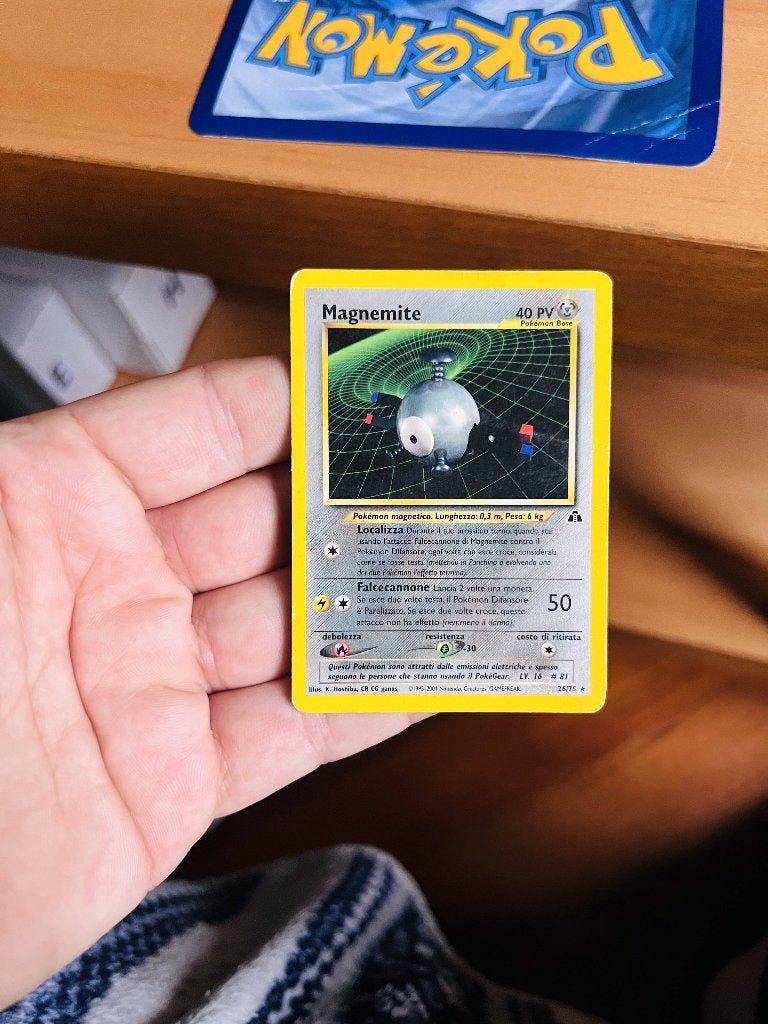 Magnemite 26/75 Neo Discovery Pokemon, Verzenden, Zo goed als nieuw, Losse kaart, Foil
