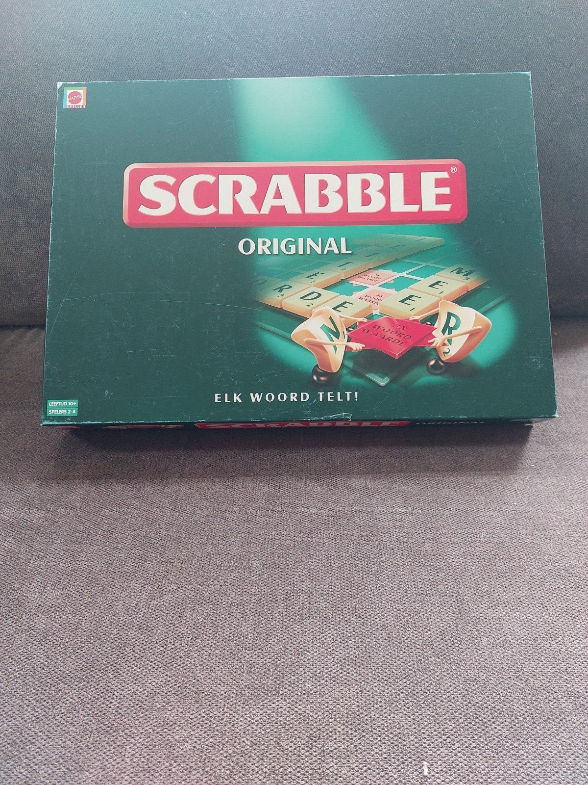 Scrabble Original Bordspel - Compleet en in goede staat, Hobby en Vrije tijd, Gezelschapsspellen | Bordspellen, Gebruikt, Drie of vier spelers