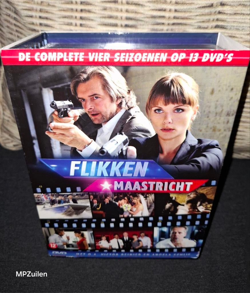 Flikken Maastricht  .. box seizoen 1-4, Cd's en Dvd's, Dvd's | Tv en Series, Vanaf 12 jaar, Ophalen of Verzenden, Zo goed als nieuw