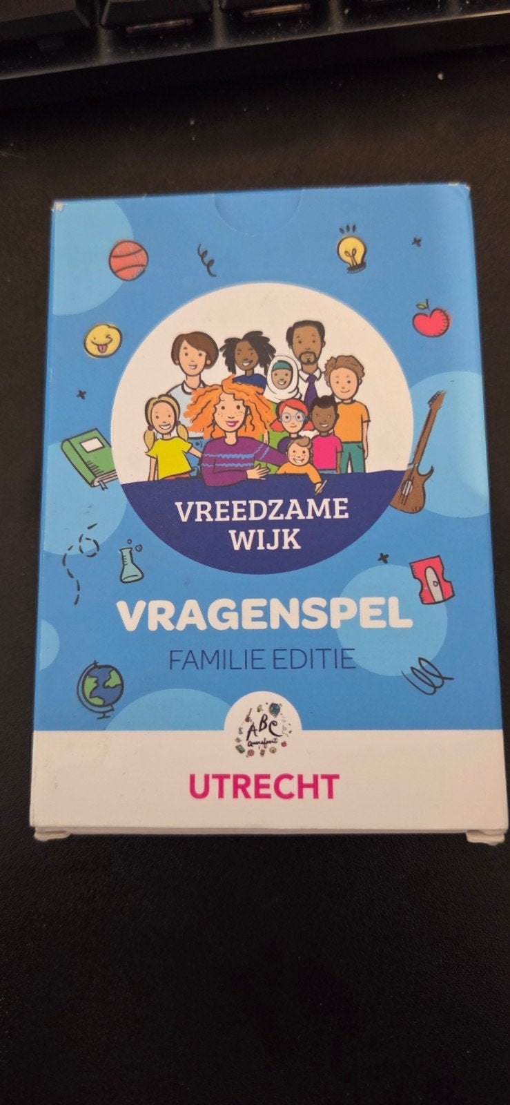 Vreedzame Wijk Vragenspel Familie Editie Utrecht, Vijf spelers of meer, Ophalen, Nieuw, DOCK, Breda School Utrecht, ABC Amersfoort