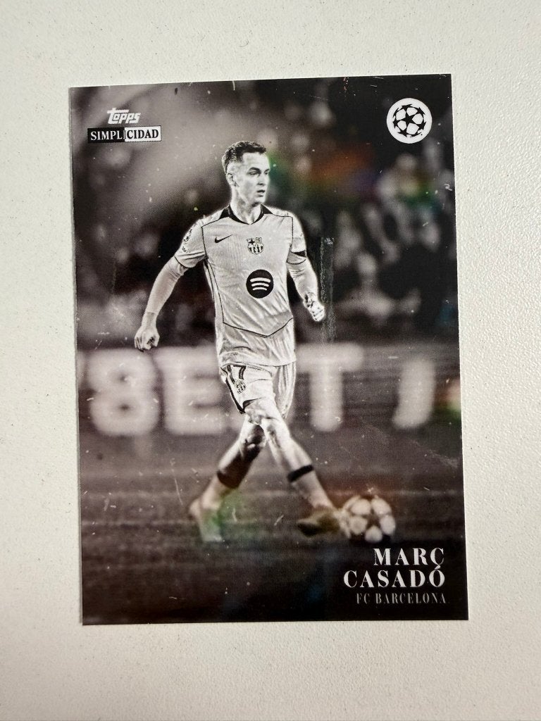 Marc Casado Topps Simplicidad 2025-26, Ophalen of Verzenden, Nieuw, Buitenlandse clubs, Poster, Plaatje of Sticker