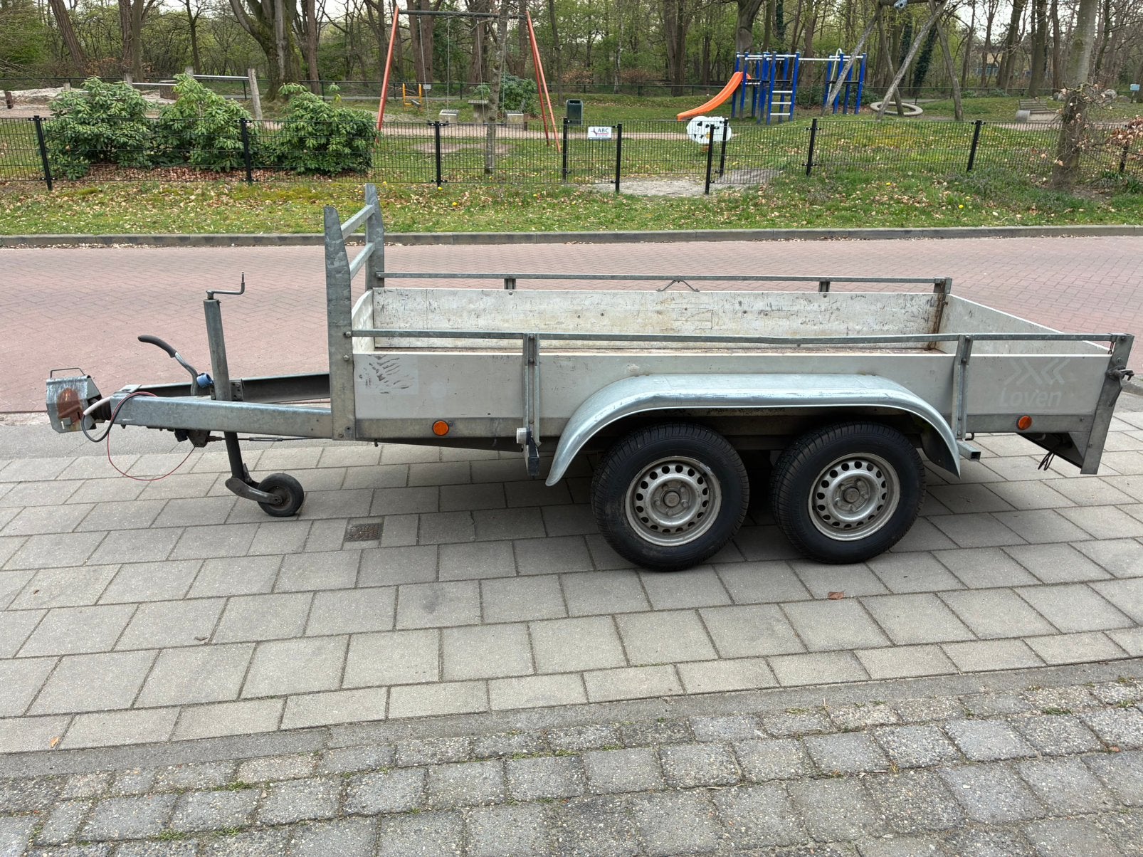 Tandemasser dubbelasser, Ophalen, Gebruikt
