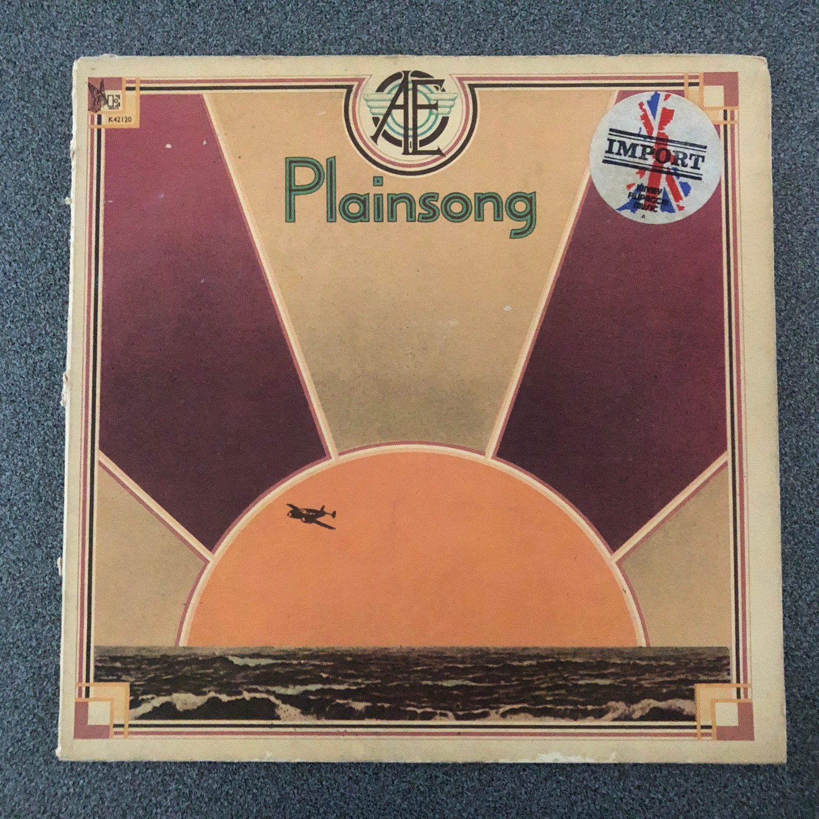 Plainsong - In Search Of Amelia Earhart LP (Folk, 1972), LP, Gebruikt, Ophalen of Verzenden, Gatefold hoes