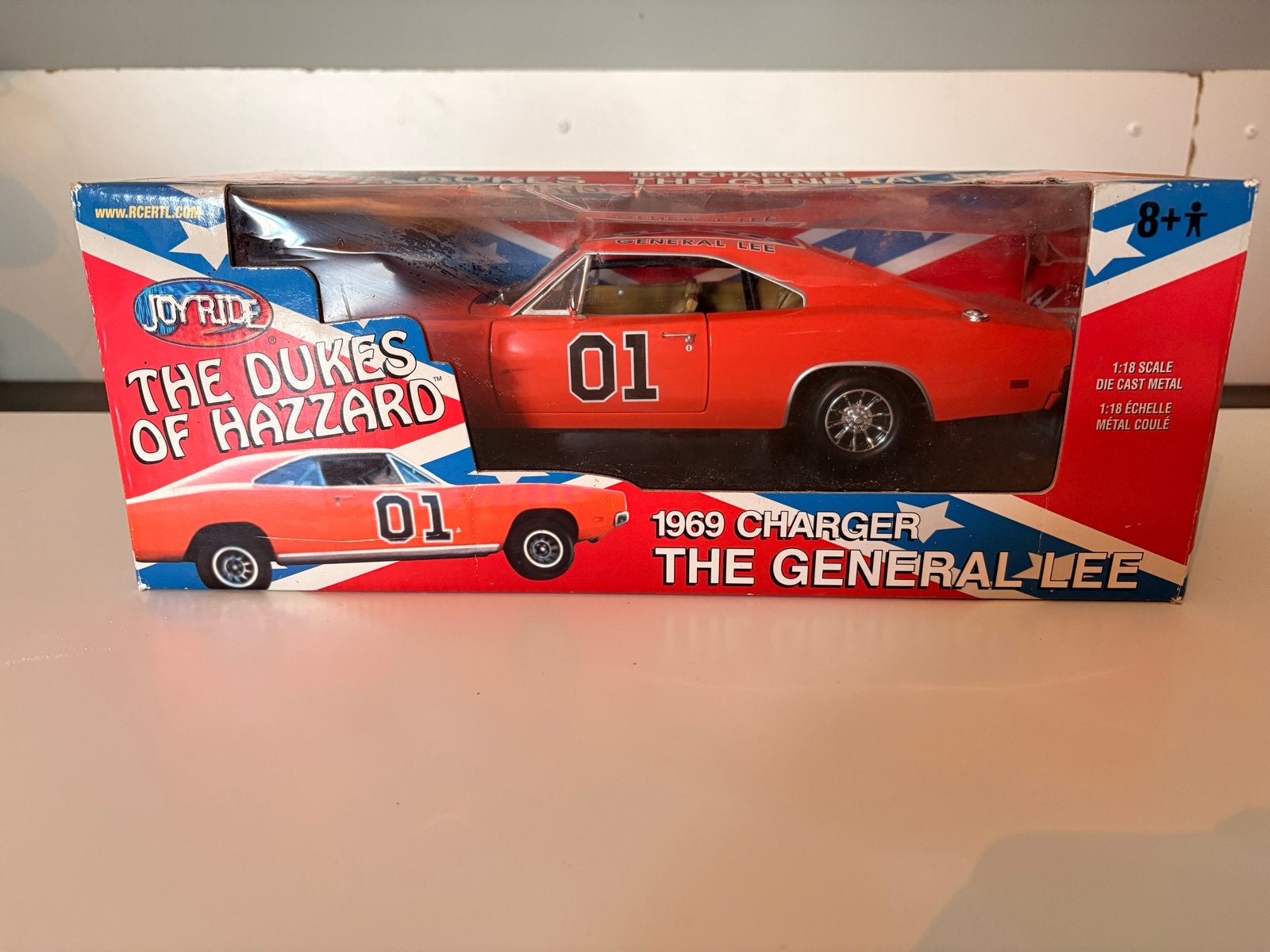 Joy Ride Dukes of Hazzard 1969 Dodge Charger General Lee, Ophalen of Verzenden, Zo goed als nieuw, Auto, Overige merken