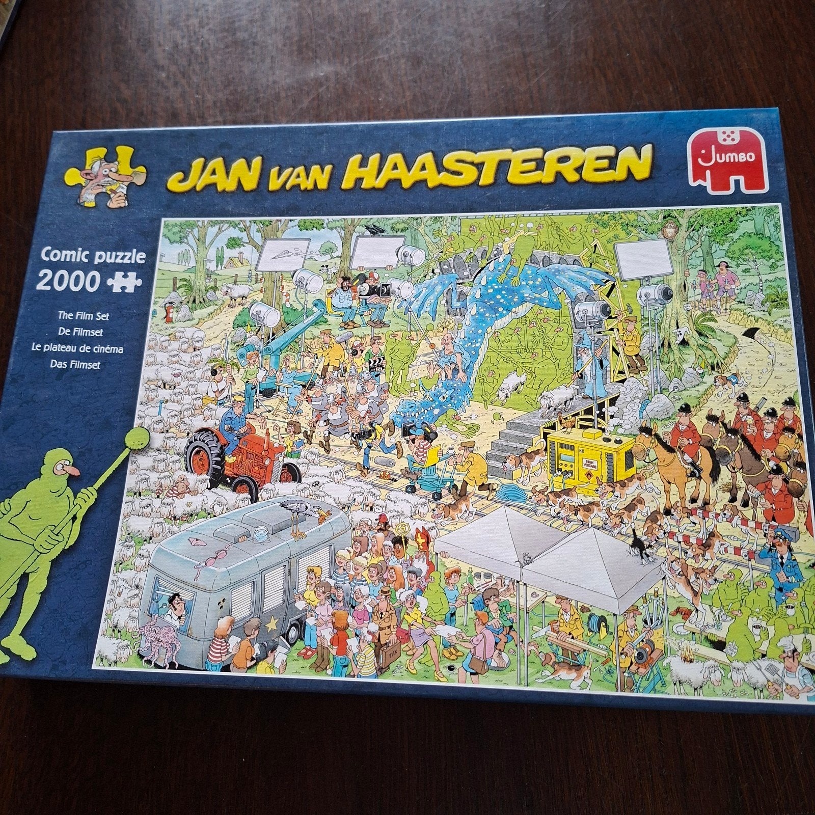 Jan van Haasteren puzzel, 2000 stukjes., Hobby en Vrije tijd, Denksport en Puzzels, Ophalen of Verzenden, Meer dan 1500 stukjes