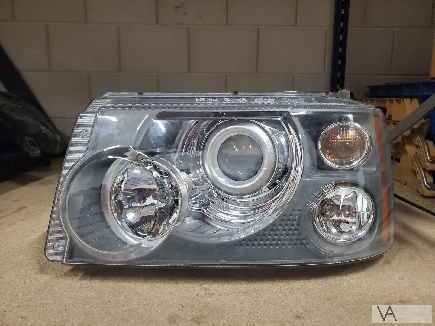 Range Rover Sport 2006 - 2011 koplamp links XENON met bocht, -, -, Ophalen of Verzenden, -