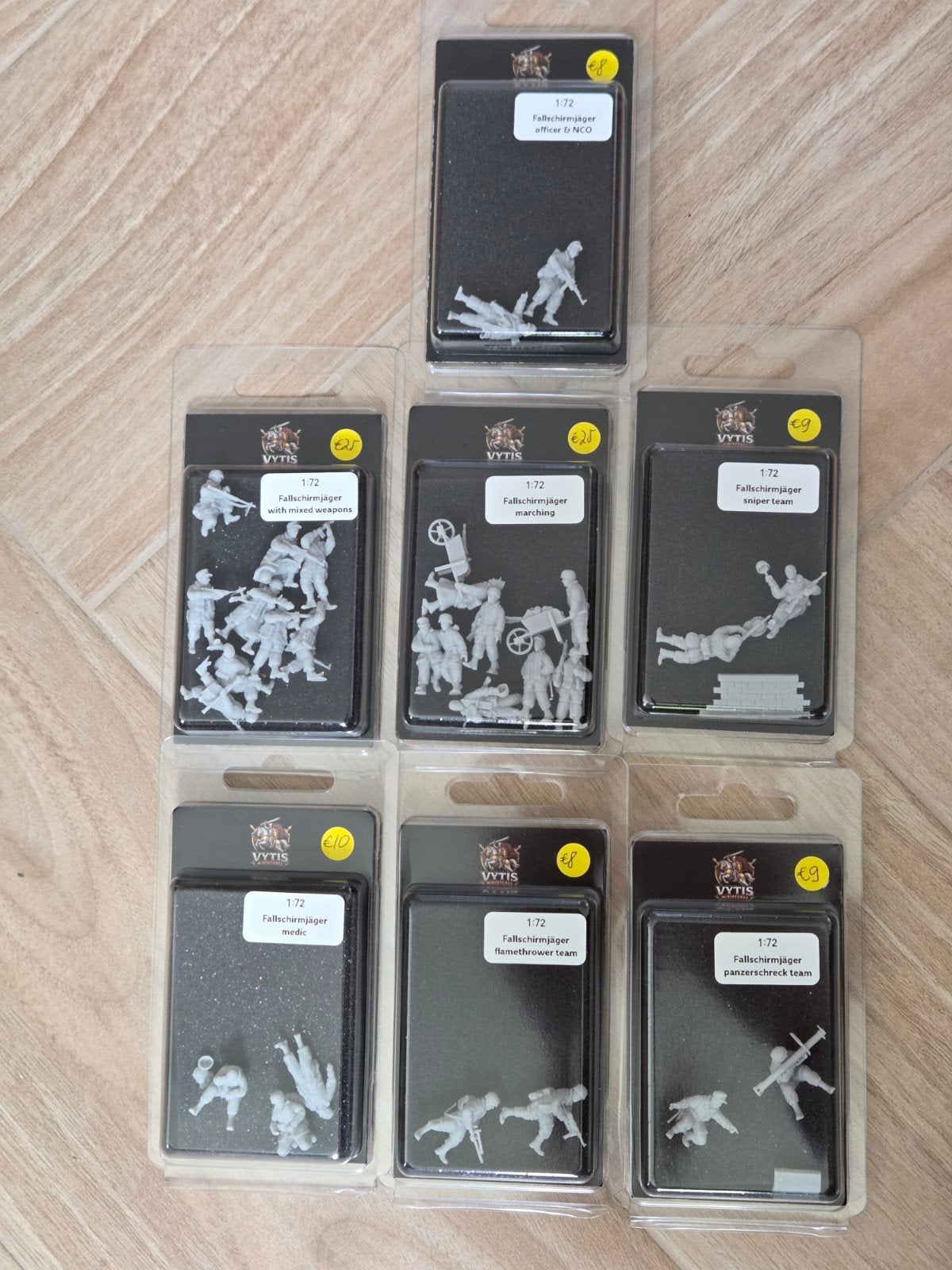 1:72 Fallschirmjäger WOII - Nieuwe sets, Ophalen of Verzenden, Nieuw, 1:50 of kleiner, Figuur of Figuren