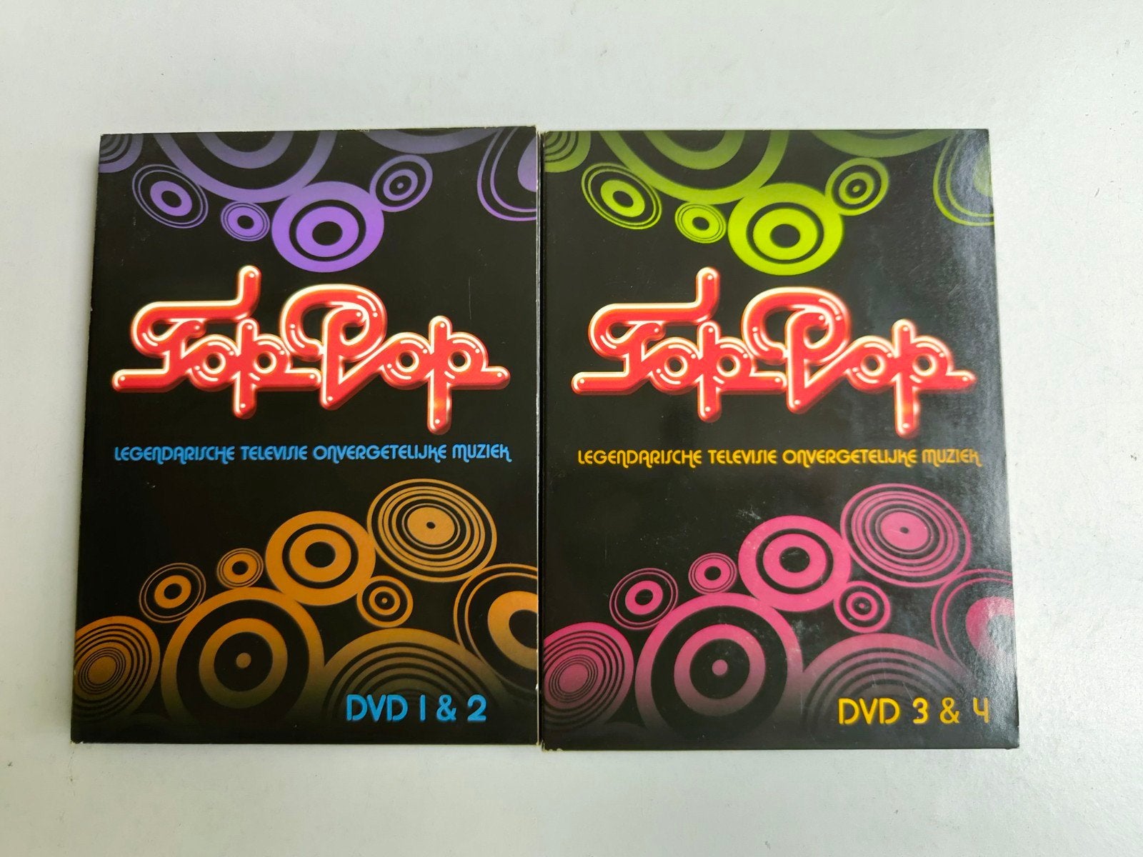 Toppop Dvd's 1 + 2 en 3 + 4, Alle leeftijden, Ophalen of Verzenden, Zo goed als nieuw