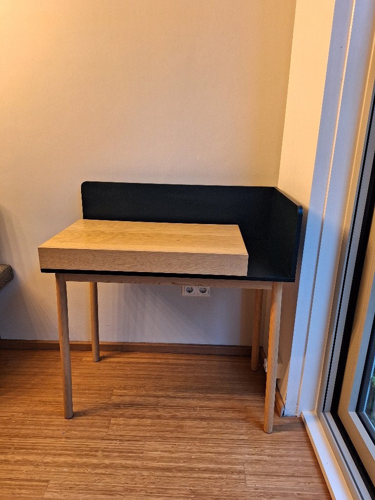 Leuk bureau met lade, Ophalen, Overige typen, Zo goed als nieuw, 47 cm