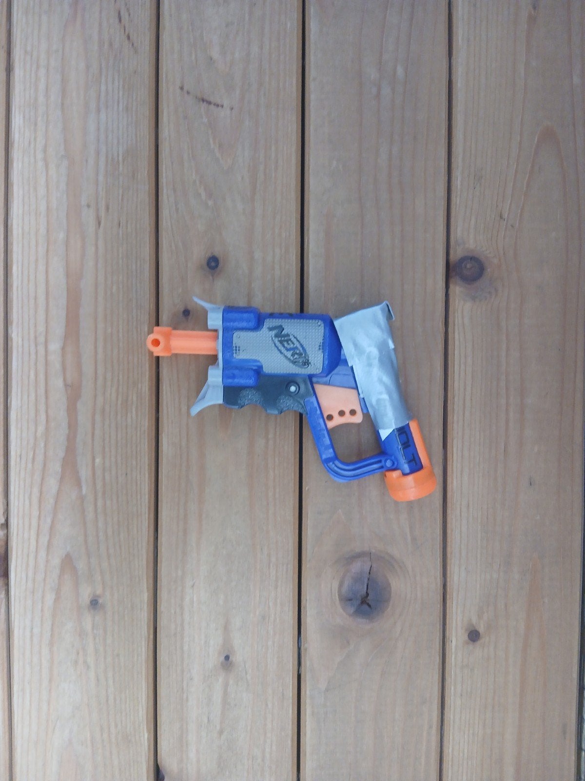 Nerf pistool met 9 pijltjes, Ophalen, Gebruikt, Jongen