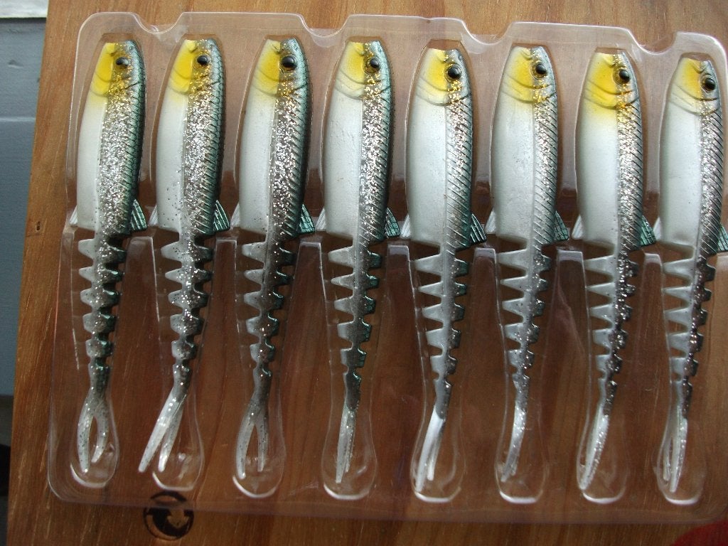 laatste 3 stuks Savage Gear Cannibal Minnow / kunstaas shads, Ophalen of Verzenden, Nieuw, Overige typen