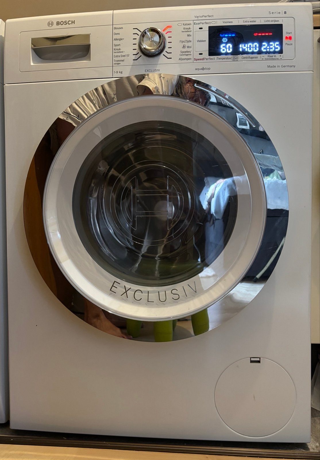 Bosch serie 8 - exclusiv wasmachine, 8 tot 10 kg, Ophalen, 1200 tot 1600 toeren