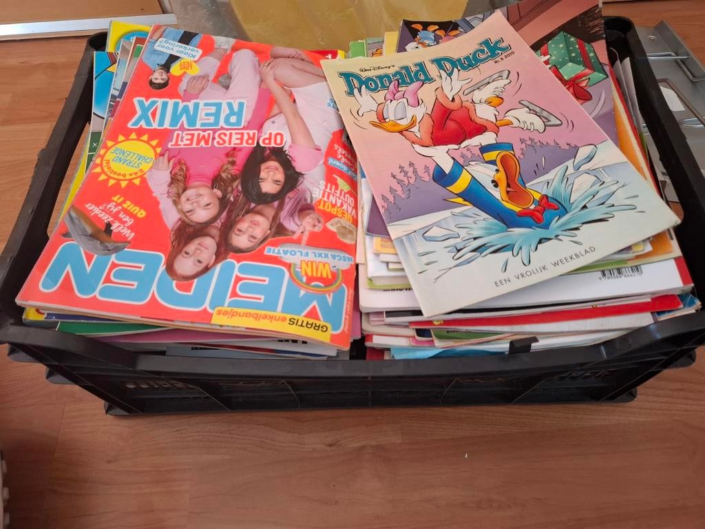 Krat vol Donald Duckies, Meidenmagazine en andere bladen, Ophalen, Gelezen, Damesbladen