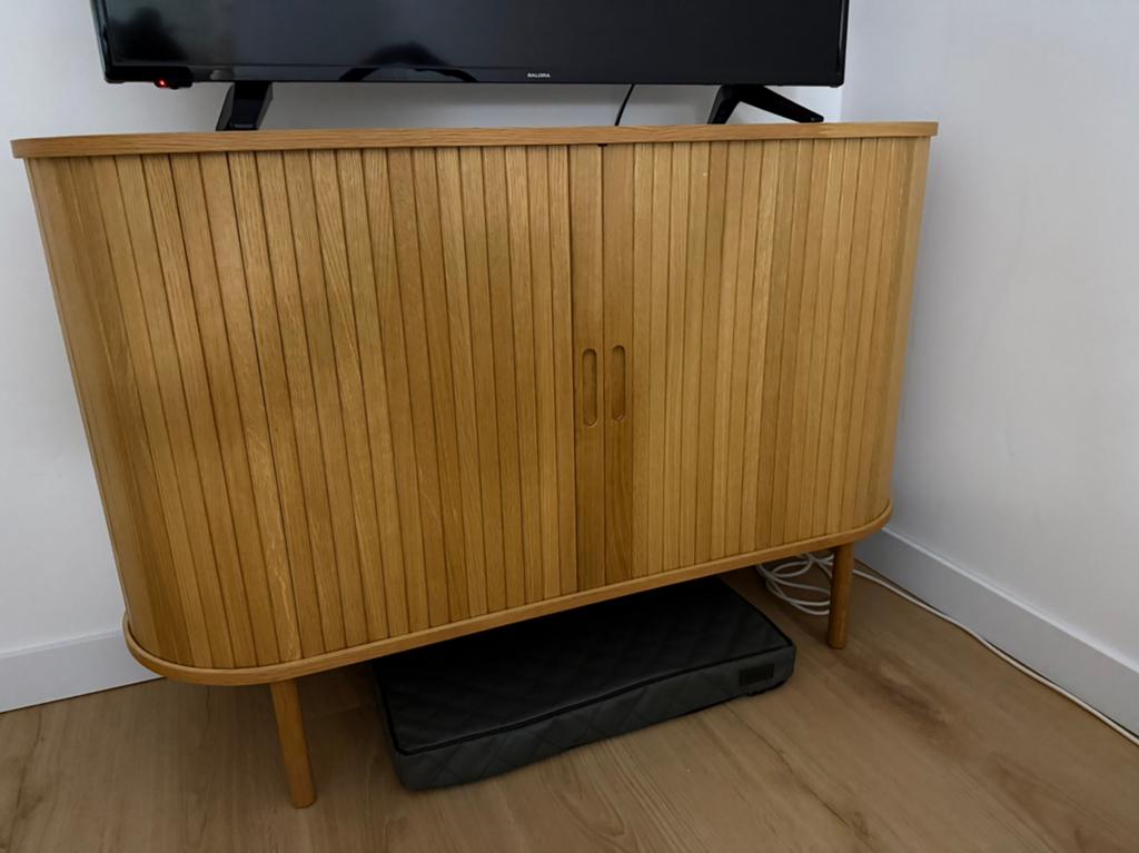 Japandi dressoir van Jysk, Huis en Inrichting, Ophalen, Zo goed als nieuw, 25 tot 50 cm