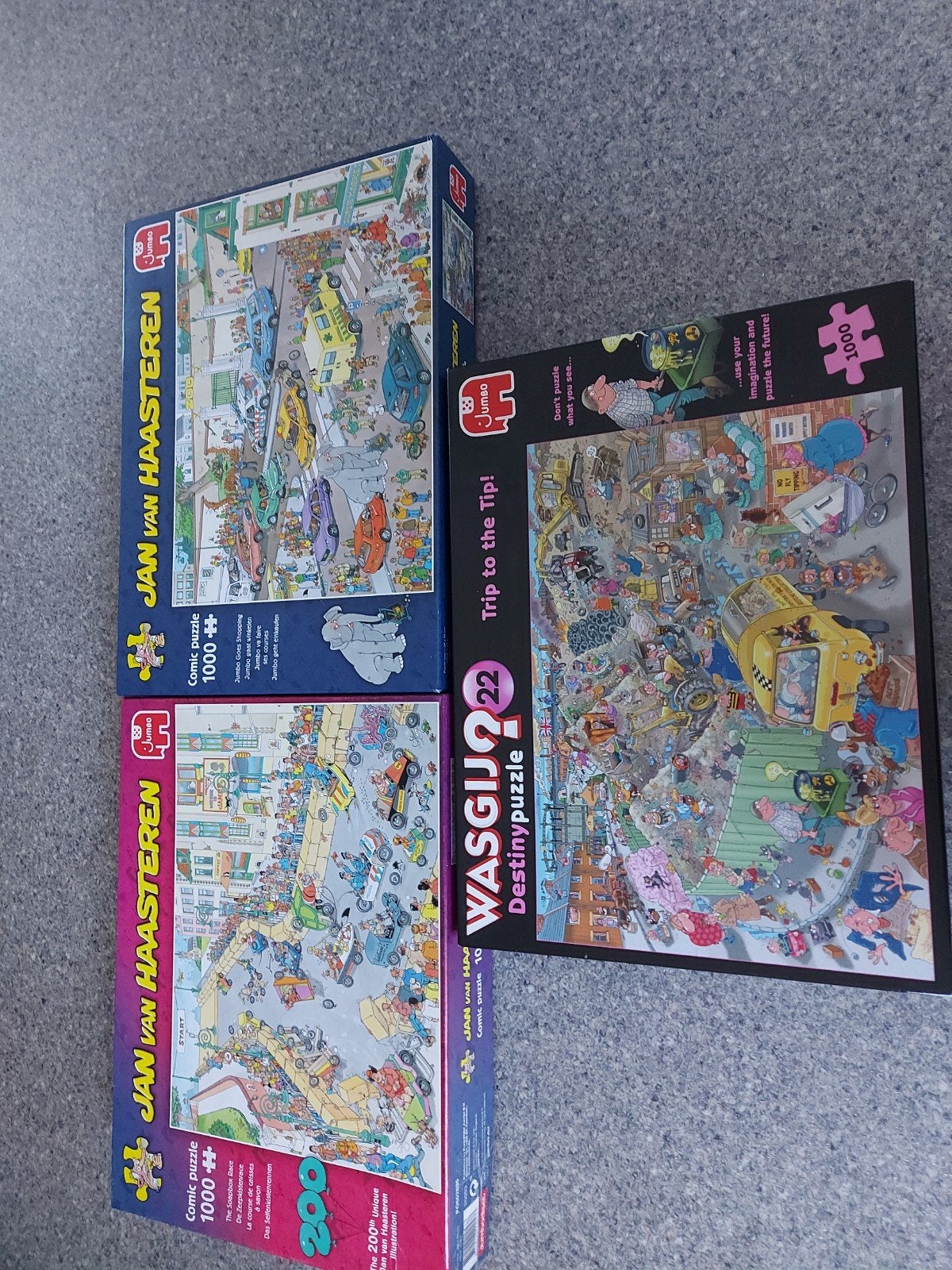3 Legpuzzels, Ophalen of Verzenden, 500 t/m 1500 stukjes, Zo goed als nieuw