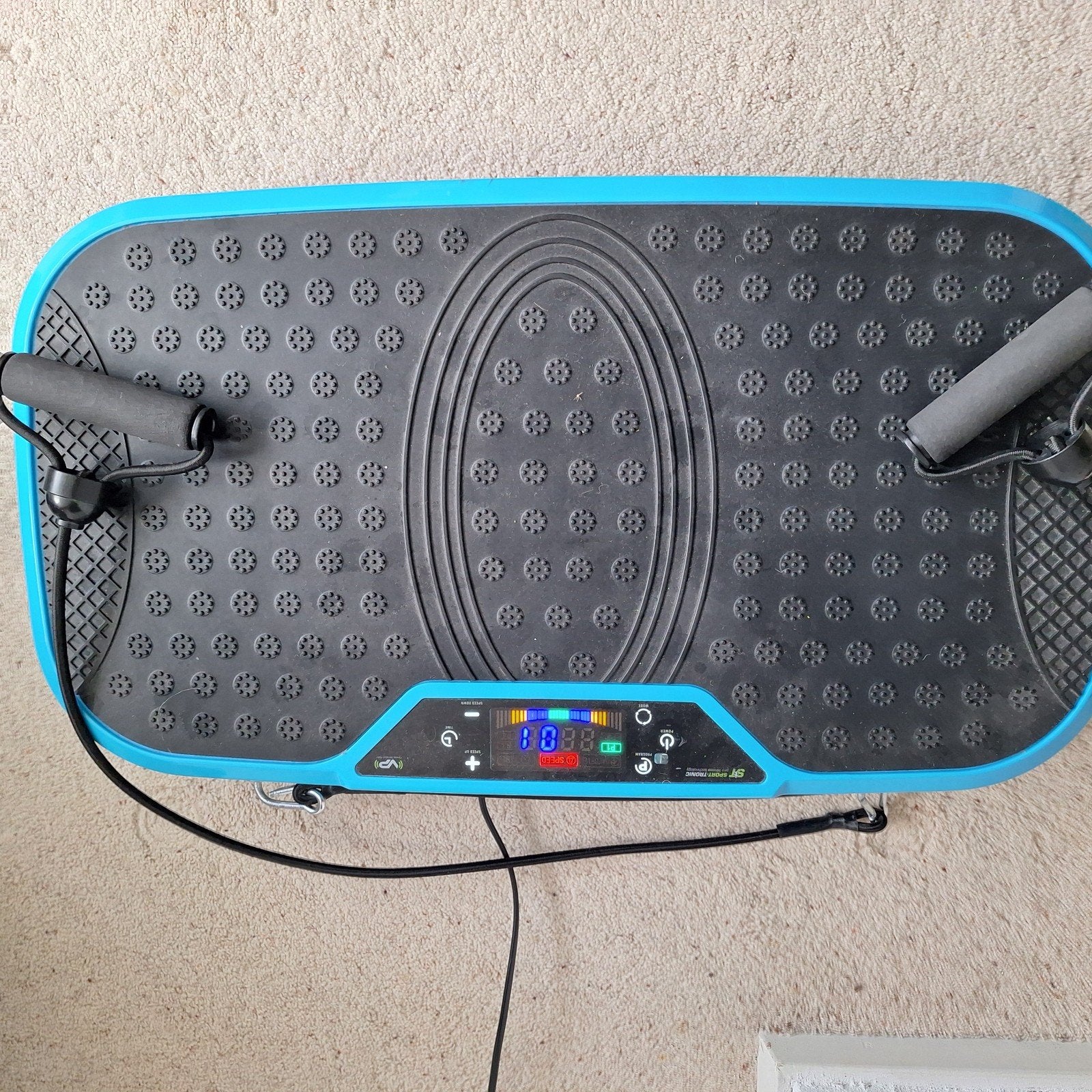 Sport-Tronic Trilplaat - Zo goed als nieuw, Ophalen, Kunststof, Buik, Trilplaat