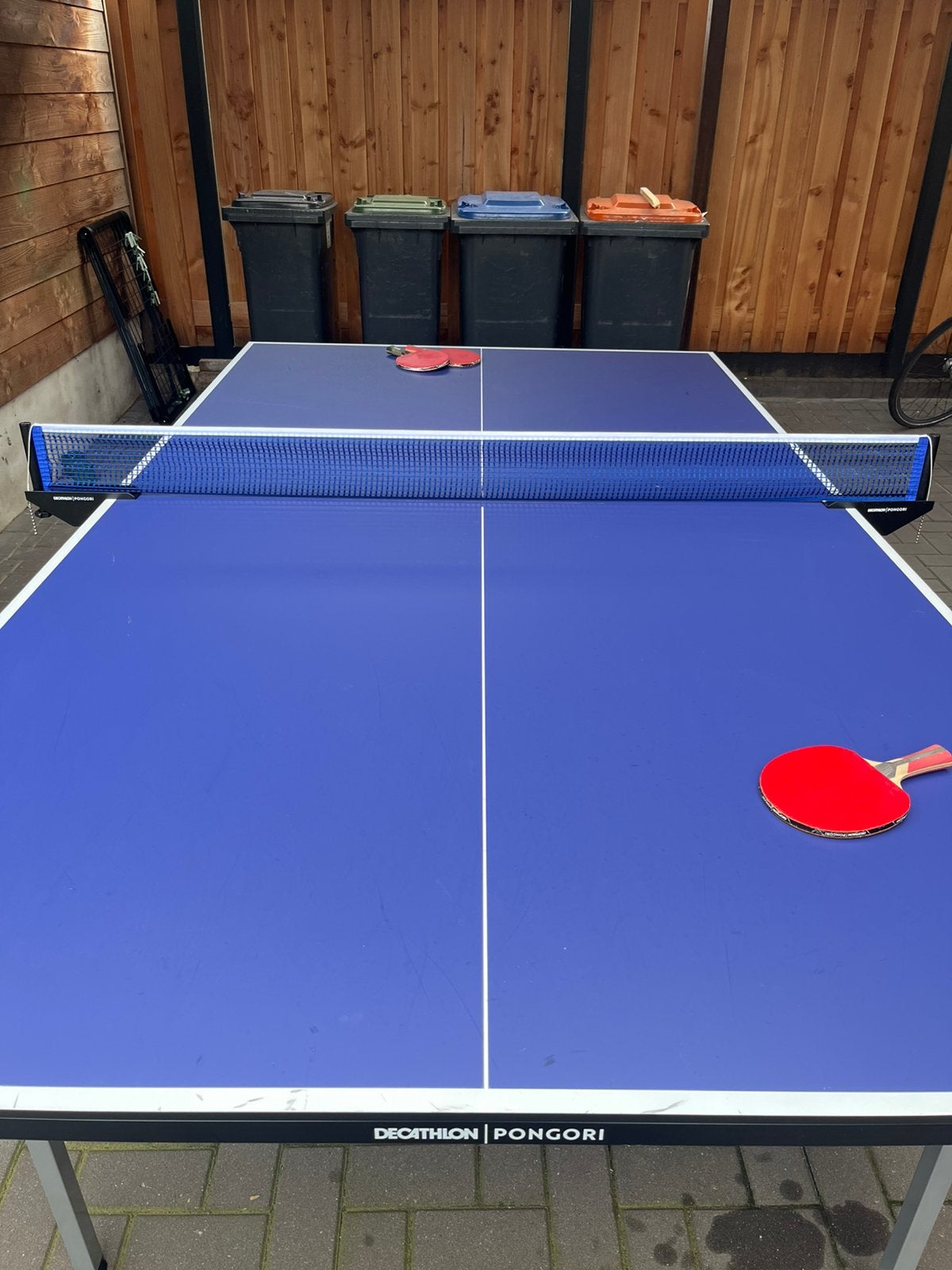 Tafeltennistafel Pongori TTT 100, Sport en Fitness, Ophalen, Gebruikt, Tafel Indoor