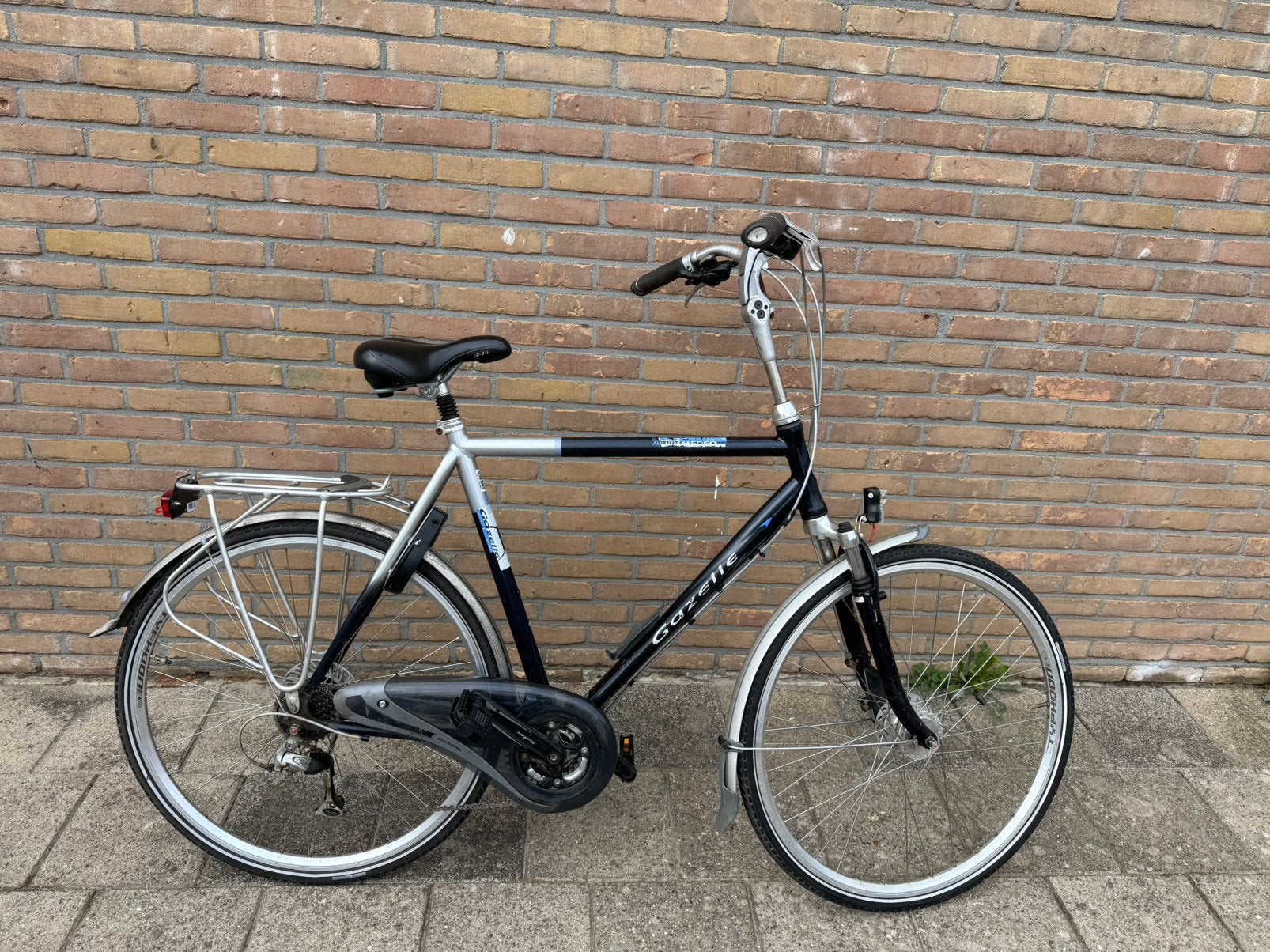Nette gazelle medeo alu lite sportieve herenfiets 28” 61 cm, Ophalen, 28 inch, Gebruikt, Vering