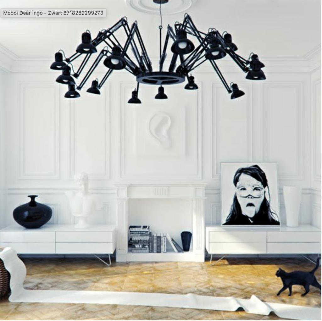 MOOOI Dear Ingo High-end hanglamp zwart gepoedercoat, Waterstad 23, High-end Furniture, Nieuw, Info@lightchange.nl