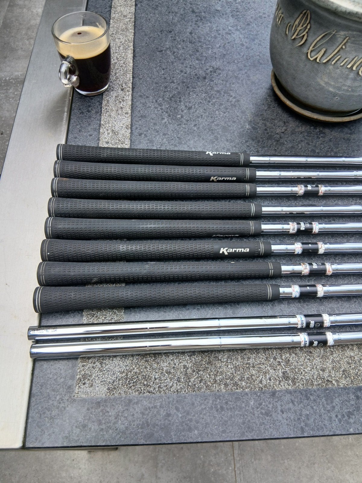Golfclub shafts True Temper Dynalite 90 (10 stuks), Ophalen of Verzenden, Gebruikt, Club