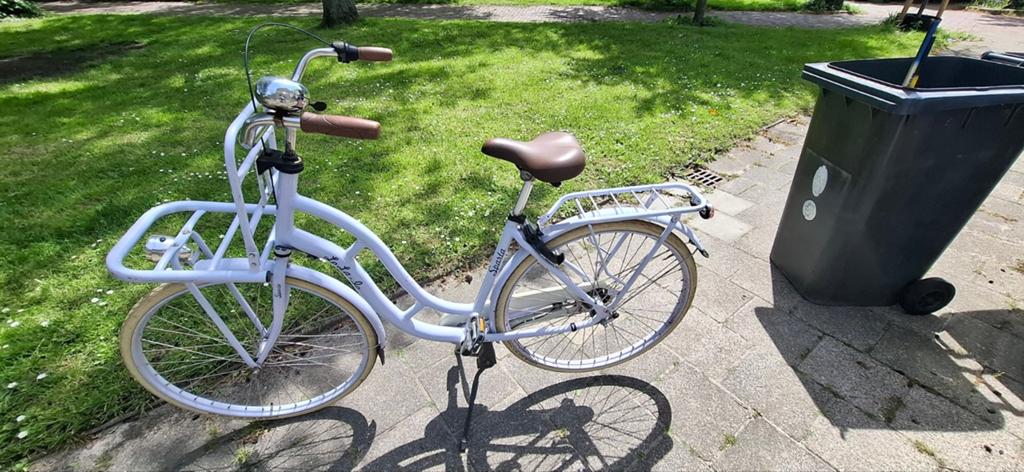 Sparta meisjesfiets 53 inch - Lila - Gebruikt, Terugtraprem, Sparta, Gebruikt, Ophalen