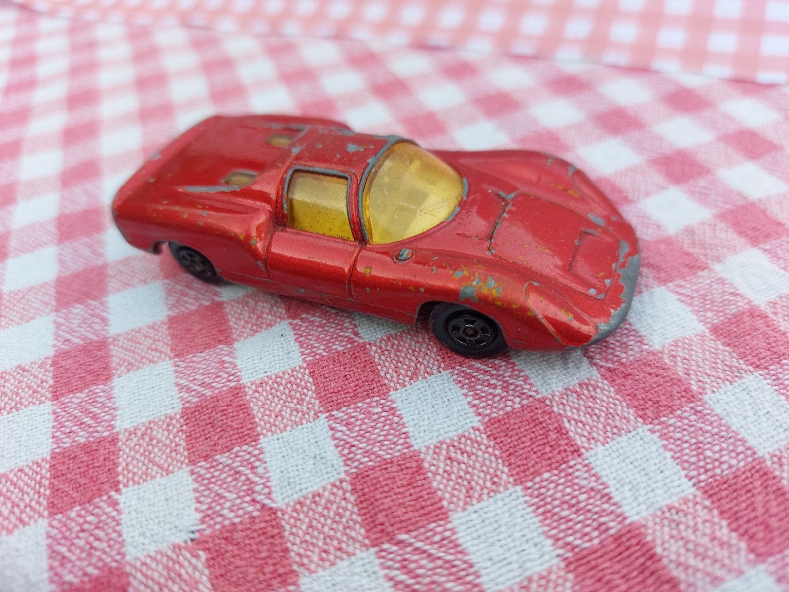 Matchbox lesney Superfast Porsche 910 No. 68 - 1970, Ophalen of Verzenden, Gebruikt