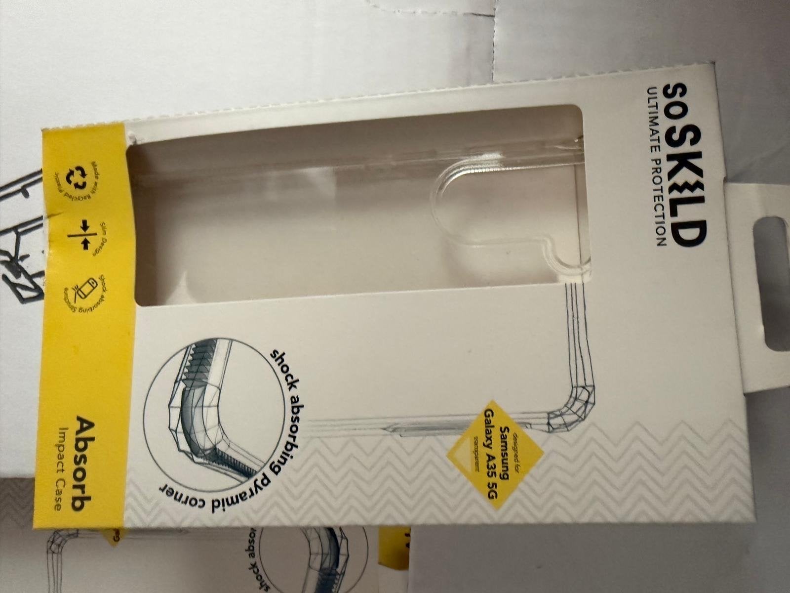 Partij SoSKILD Absorb Impact Case voor Samsung Galaxy A35 5G, Ophalen of Verzenden, Nieuw, Overige modellen, Hoesje of Tasje