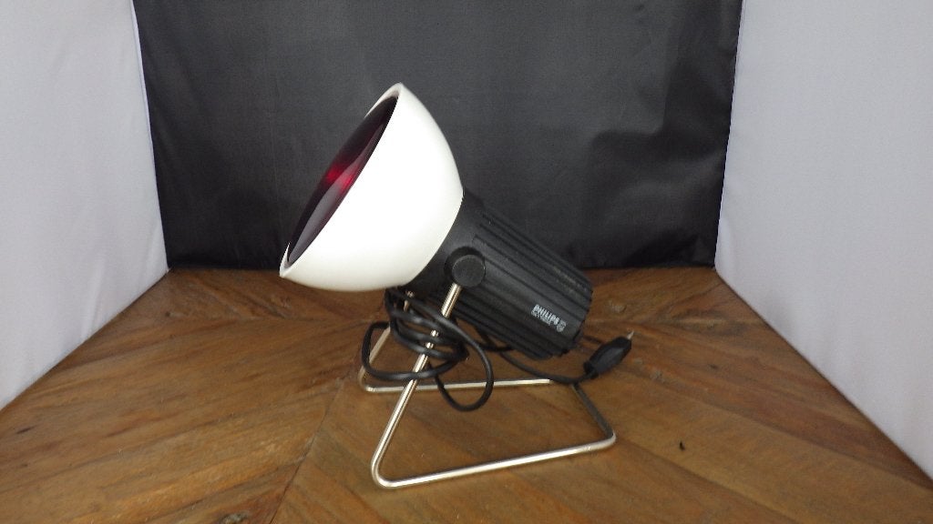 vintage Philips warmte lamp, Gebruikt, Vintage, Meerkleurig, Overige fittingen