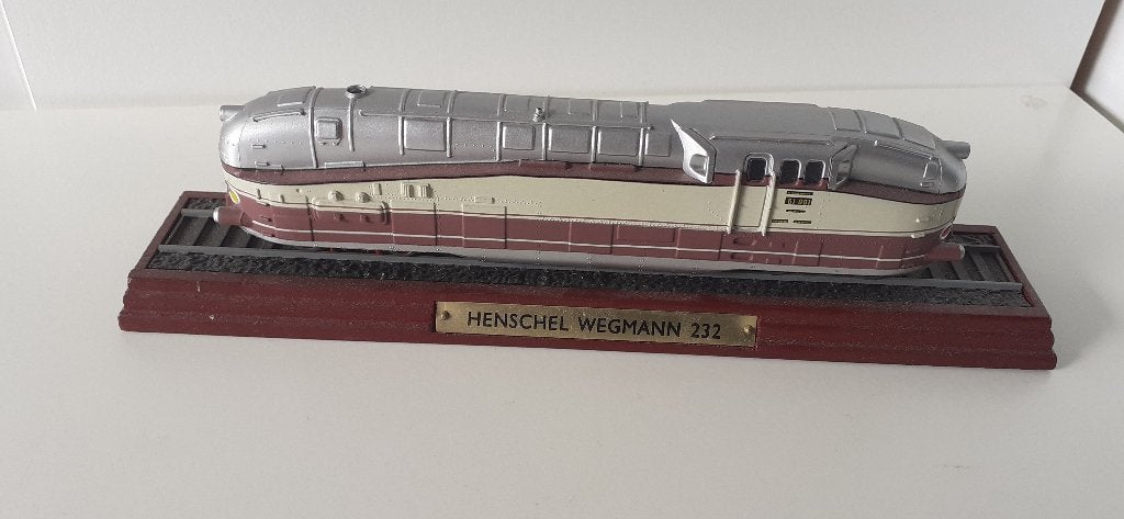 HO trein locomotief Henschel Wegmann 232 (2), Overige merken, Gebruikt, Ophalen of Verzenden, Gelijkstroom