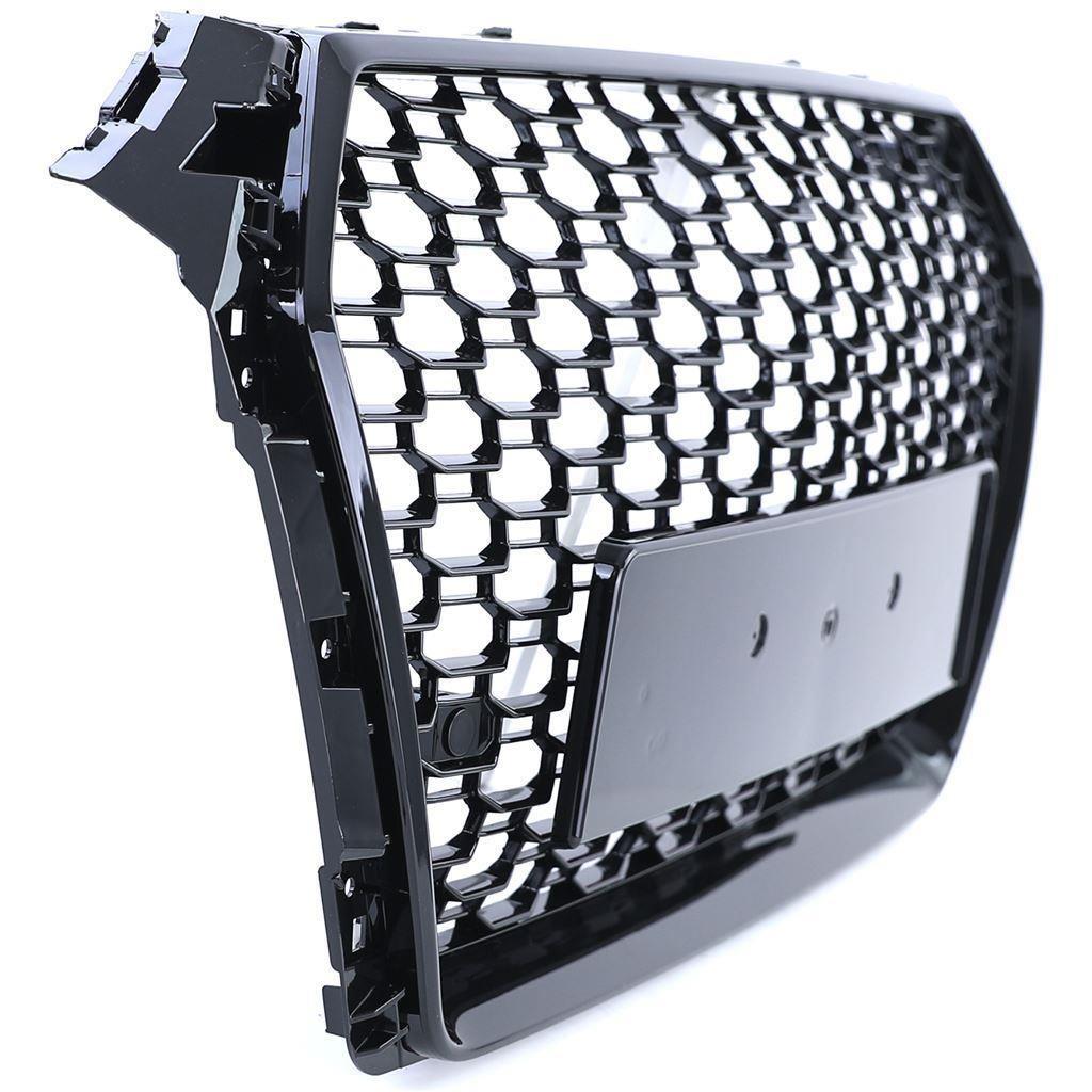 Sport Grill Embleem Glans Zwart Honingraat Voor Audi A4 B9, Verzenden, Automotive Parts, A.parts@hotmail.nl, Trasmolenlaan 12 3447 GZ Woerden