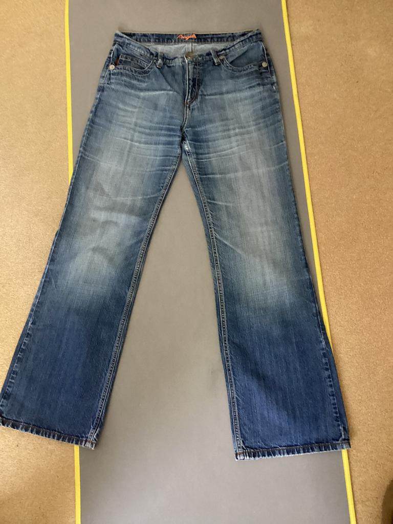 Angels broek, Ophalen of Verzenden, Zo goed als nieuw, Blauw, W30 - W32 (confectie 38/40)
