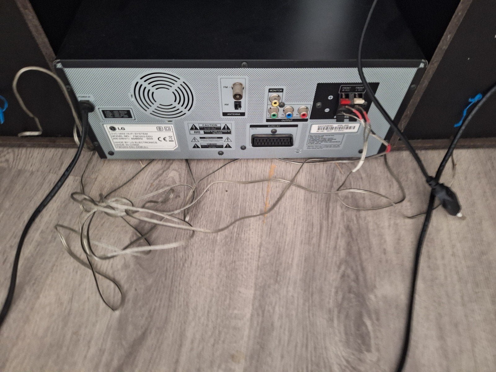 LG Microset met speakers en DVD-speler, Audio, Tv en Foto, Gebruikt, Dvd-speler, Microset, Ophalen