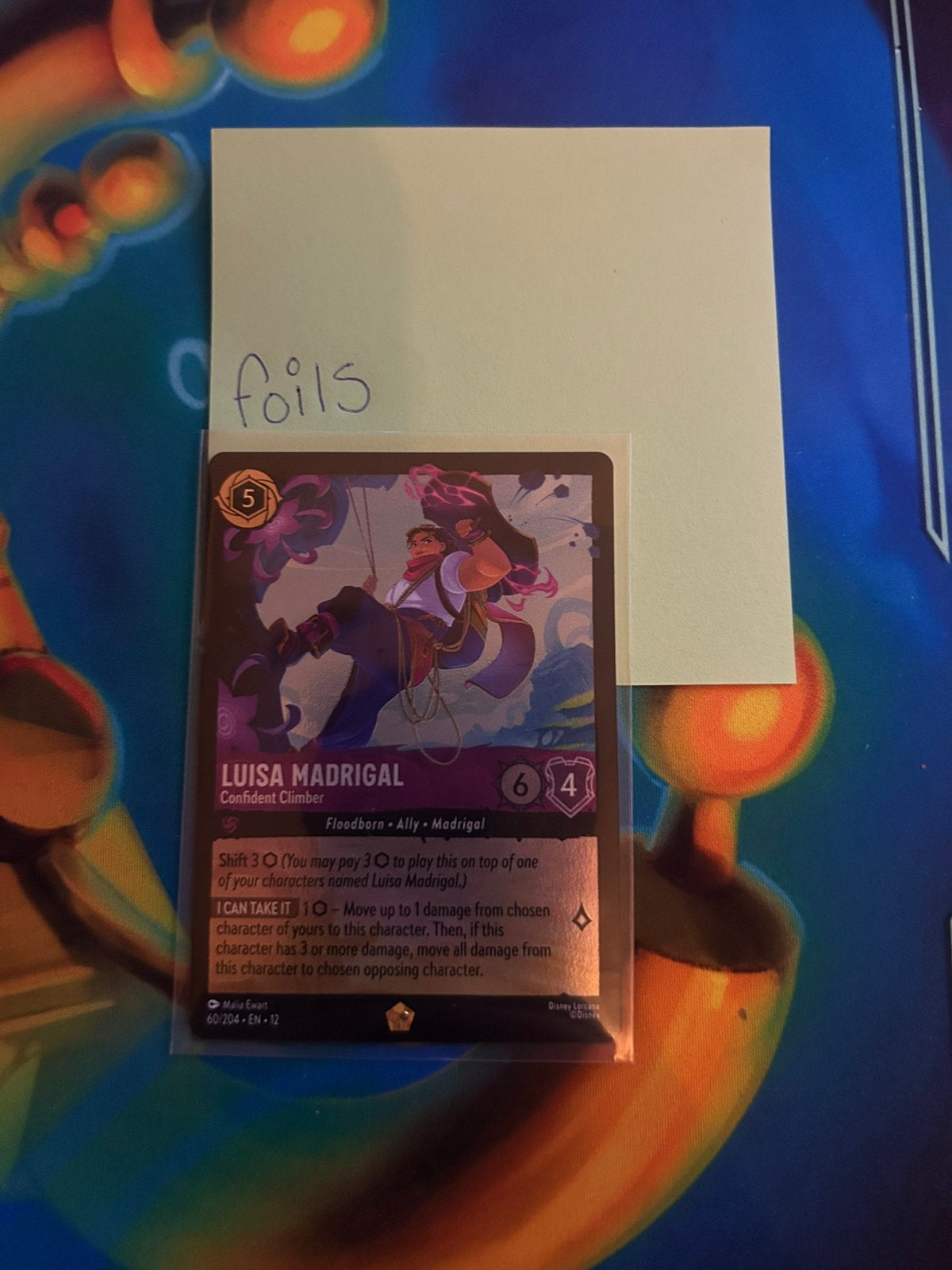 Luisa madrigal confident climber foil, Ophalen of Verzenden, Nieuw, Foil