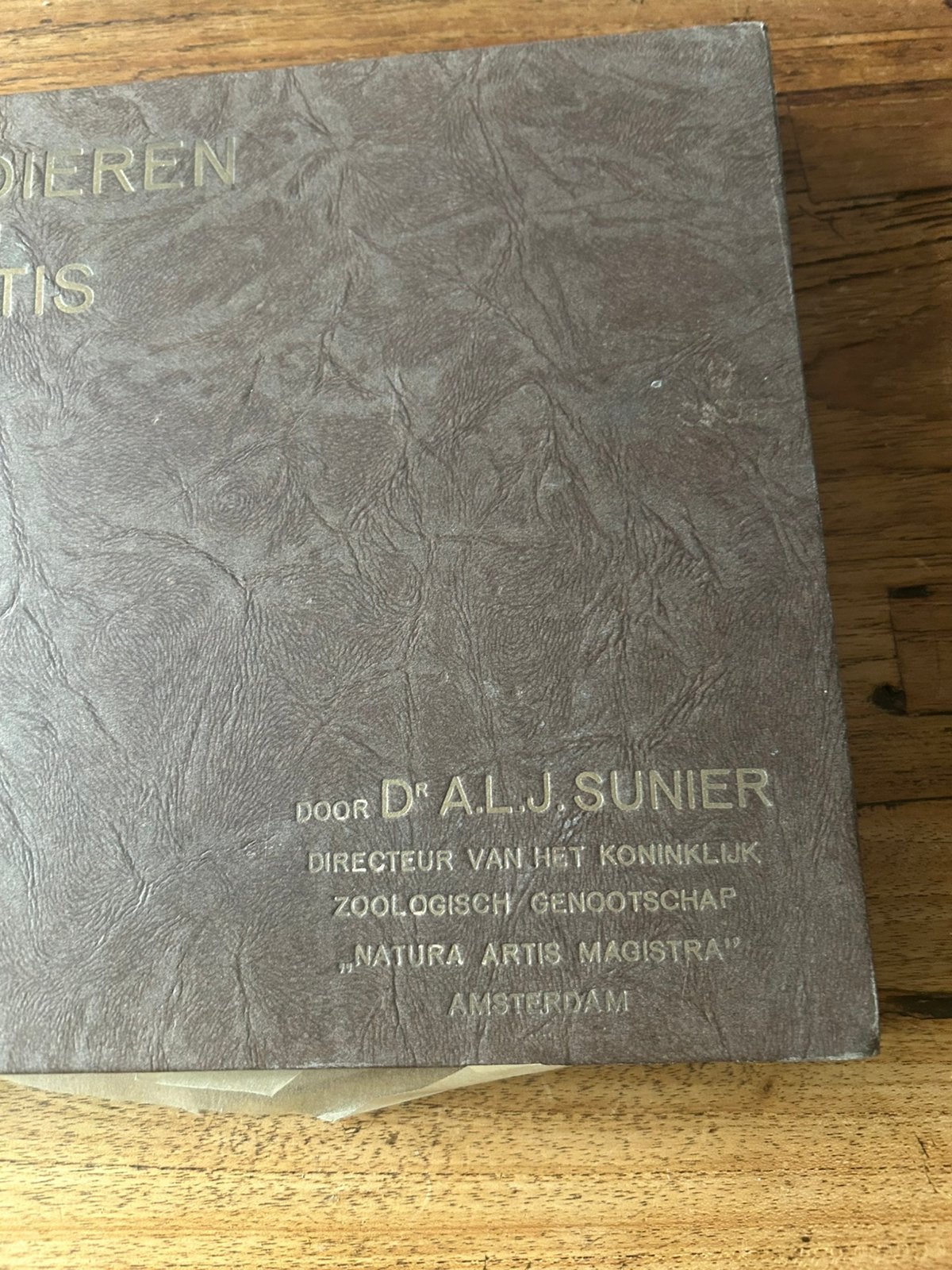 Jac. P. Thijsse /AFJ Portielje/Dr. A. L. J. Sunier, Ophalen, Gelezen, Plaatjesalbum
