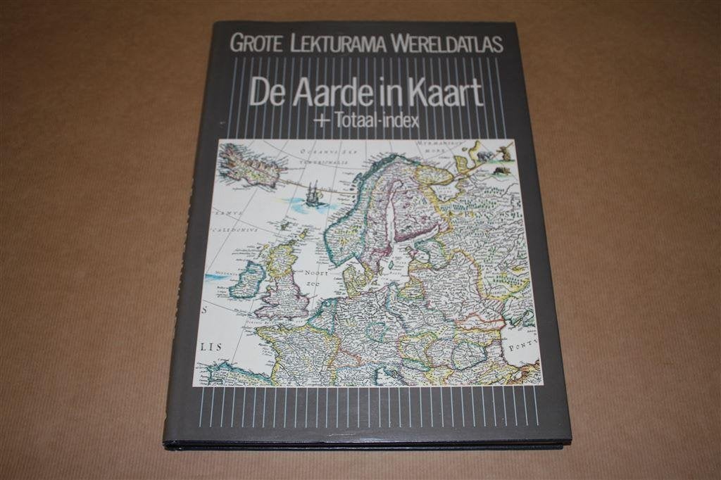 Aarde in kaart + totaal-index. Grote Lekturama wereldatlas., Boeken, Ophalen of Verzenden, 1800 tot 2000, Wereld, Landkaart