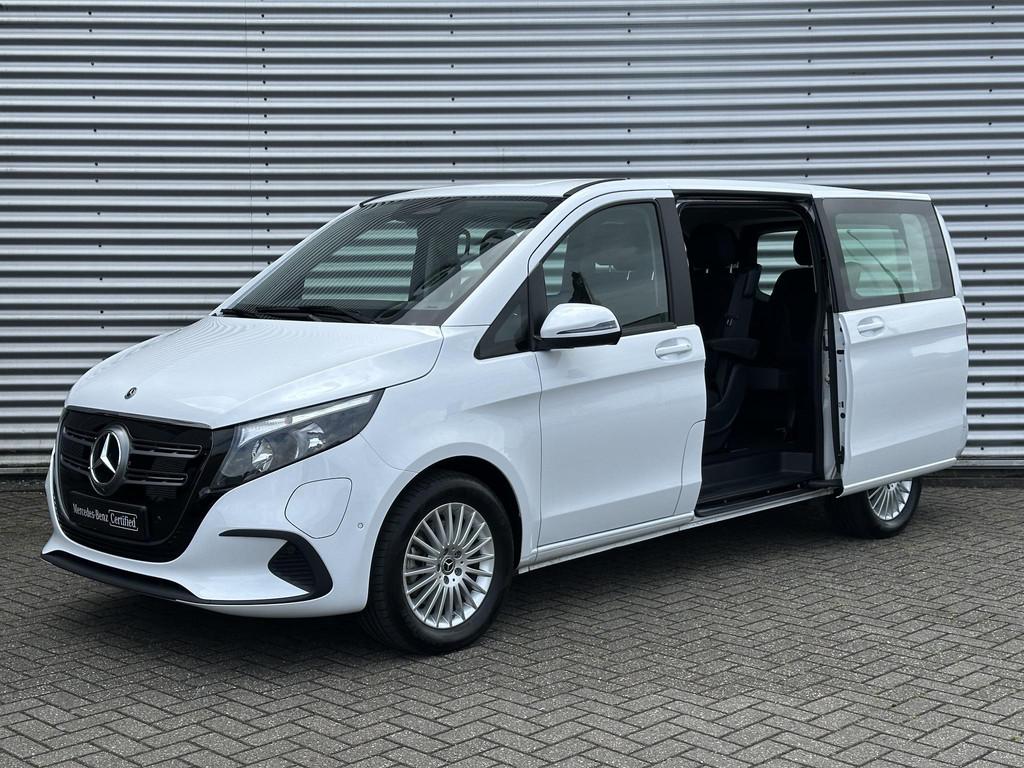 Mercedes-Benz EQV 300 L2 90 kWh 6-Persoons Facelift Model |, Auto's, Stof, Zwart, 365 km, 2588 kg