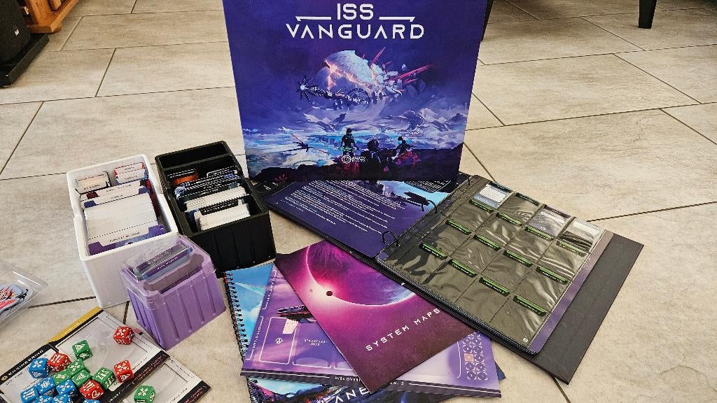 ISS Vanguard boardgame (Painted), Een of twee spelers, Ophalen, Zo goed als nieuw, Awaken Realms