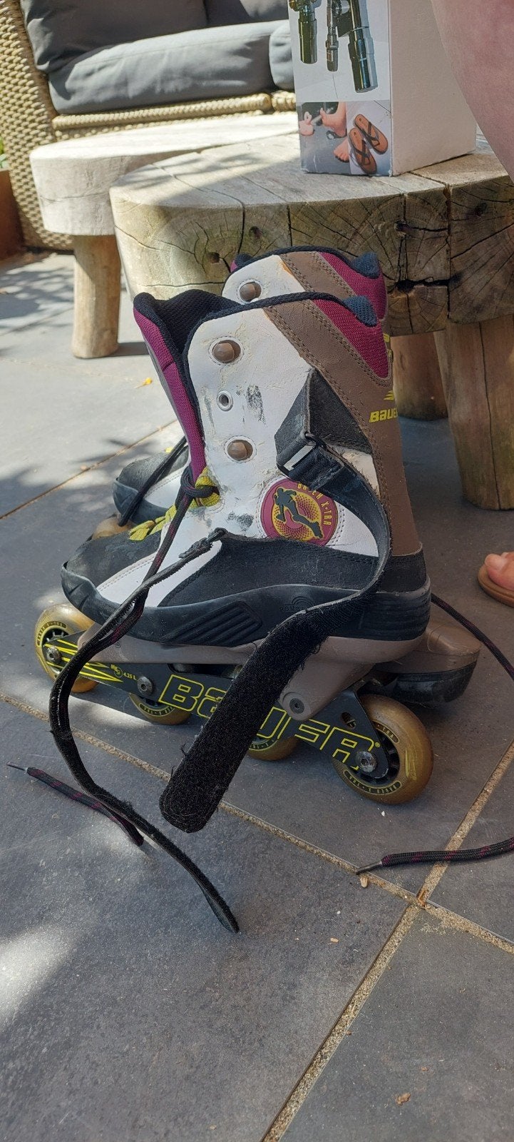Gratis Bauer Inline Skates - Maat 39, Ophalen, Gebruikt, Inline skates 4 wielen, Bauer