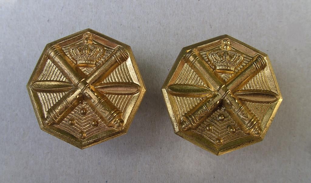 emblemen Lua  /  Luchtdoelartillerie, Verzamelen, Ophalen of Verzenden, Landmacht, Nederland, Embleem of Badge