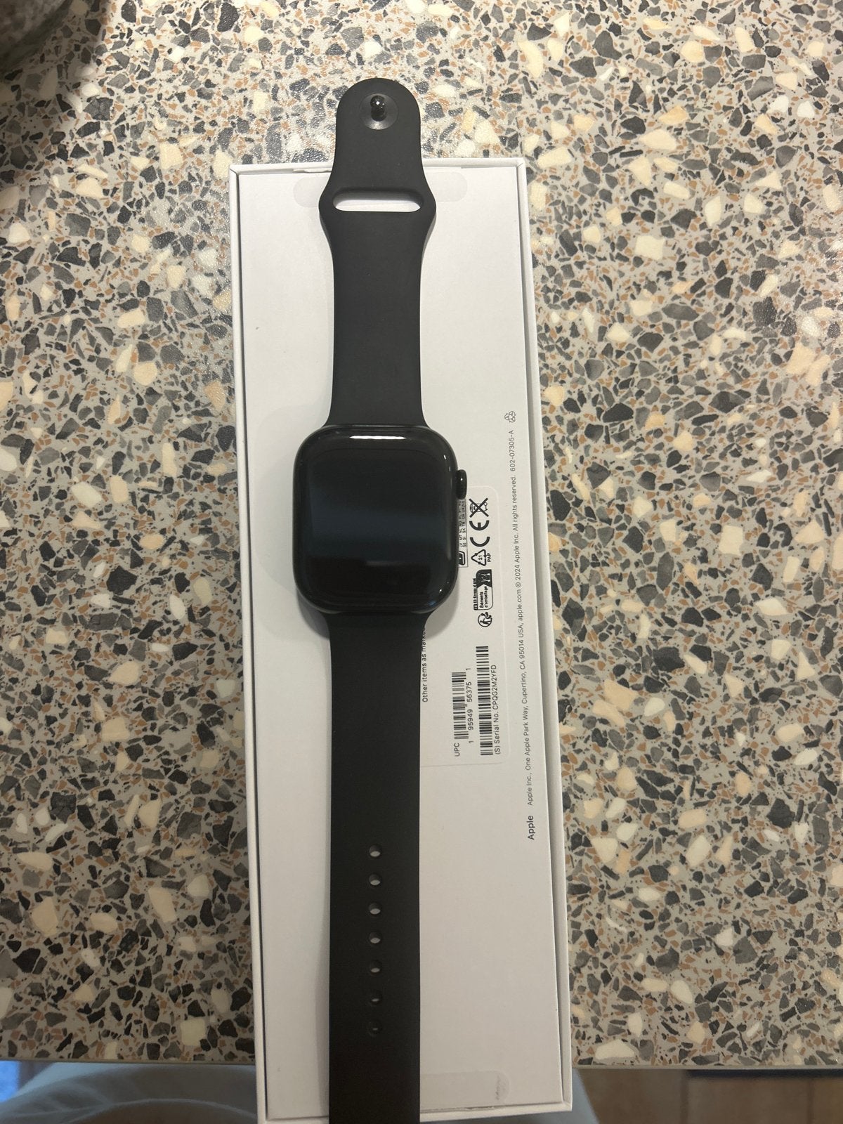 Apple Watch Series 10 46mm met Milanese band, Ophalen, Zo goed als nieuw, Zwart, IOS